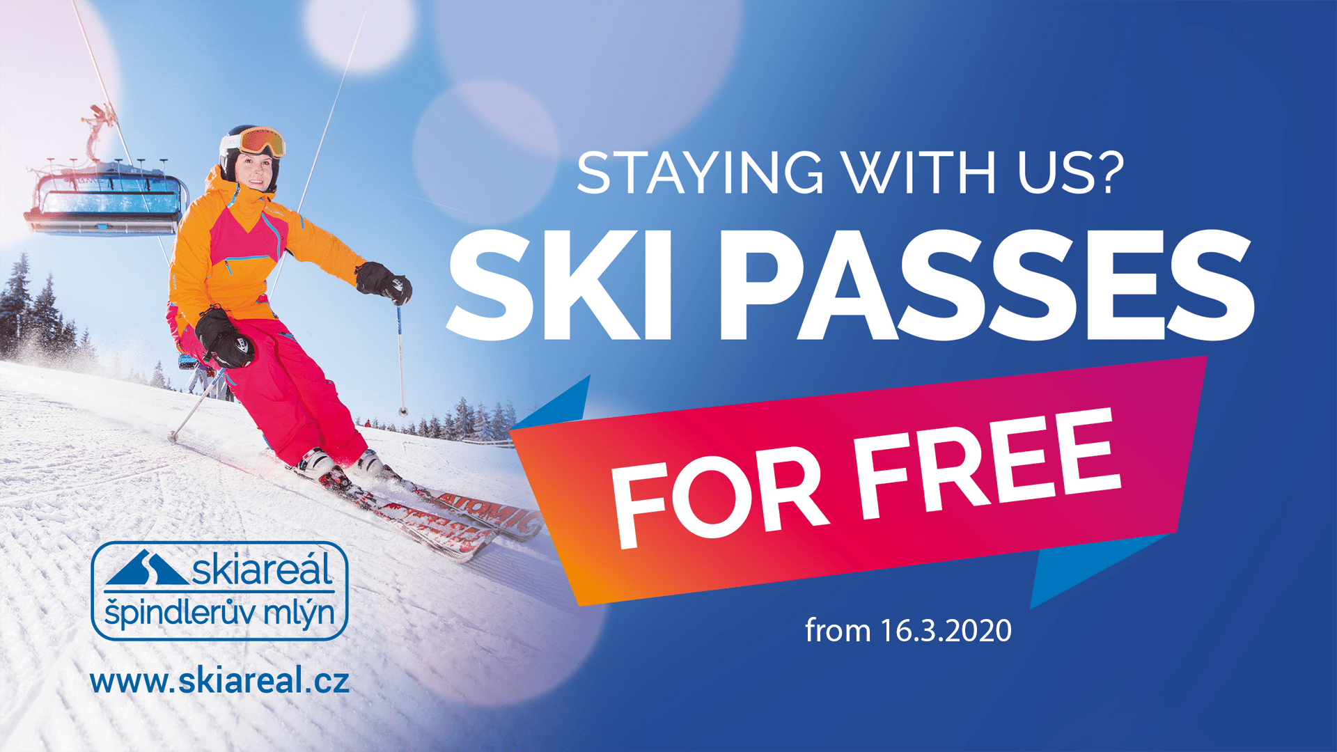 Ski passes for free